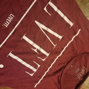 SOLD LVFT Maroon Sleeveless Top